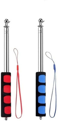 ARTISTERY 2 pcs Social Distance Stick 5 Feet Extendable Handheld Social Pointer Stick(5 nm, Multicolored)