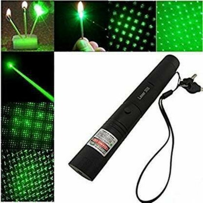 Shopeleven Rechargeable Green Pointer Party Pen Disco Light with Star Head Adjustable Cap(532 nm, Green)