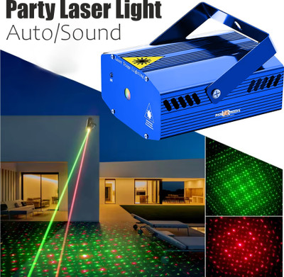 Pick Ur Needs LED Blinker For Party Disco Laser 12 Mode Combination Light Sound Activated LED(50 nm, Disco Light)