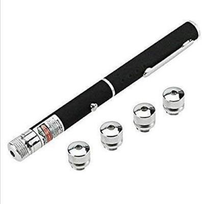VMV FUZON Multipurpose Laser Light Disco Pointer Pen Lazer Beam with Adjustable Antena V7(600 nm, Green)