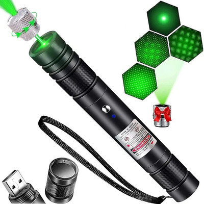 Noplus Green Laser Pointer Rechargeable Green Laser-303 Pointer Party Pen Disco Light(650 nm, GREEN)