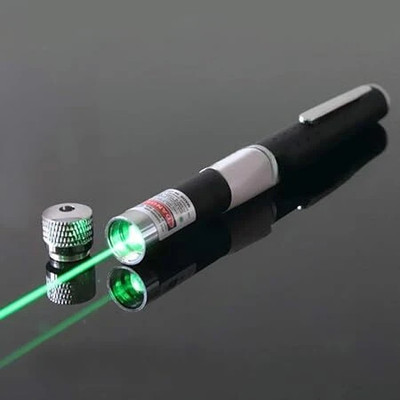 HASRU Green Laser Pointer Party Pen with Disco Lights(500 nm, GREEN)