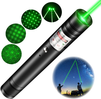 TechPride Long Range Green Laser Pointer,Laser Pointer High Power Pen(530 nm, Green)