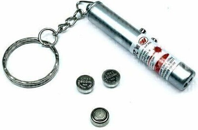 Justakeit 2 in 1 Pocket Laser Pointer Torch| Laser Pointer Beam Light Presentation Pointer(400 nm, Red)