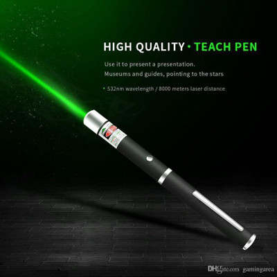WYNX laser pointer for presentation, Laser light for kids & cat toy, disco light(532 nm, Green)