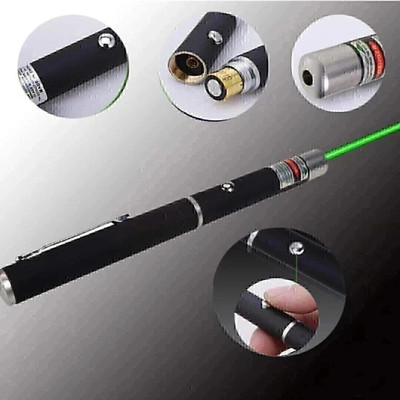 Mira Farmcraft Green Multipurpose Laser Light Disco Pointer Pen Lazer Beam Adjustable Antena(320 nm, Green)