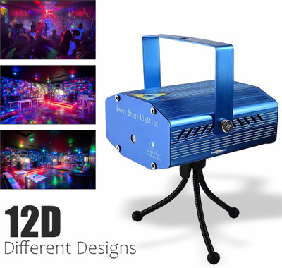 Pick Ur Needs 12 LEDs 13 m Blue Color Changing Disco Rice Lights(Pack of 1)