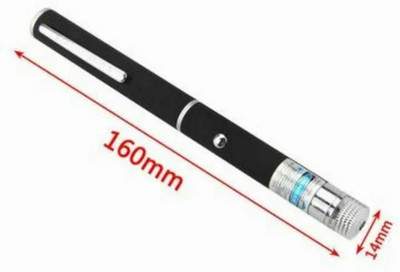 ENMORA Laser Pointer Pen Light Pointer Green Laser Pointer TRE14(650 nm, BLACK)