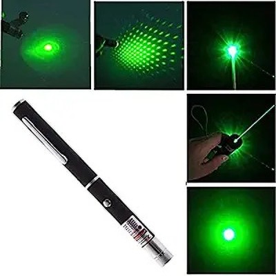 TechKing Multipurpose Green Laser Light Pen |Laser Pen for Kids |Green Laser Pointer Pen(600 nm, Green)