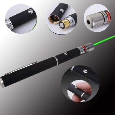 Swikaar Powerful Laser Pointer Pen Beam Light 5Mw 650Nm Presentation Pointer 1PC D1(650 nm, Green)