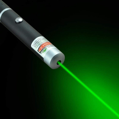 TFG Powerful Laser Pointer Pen Beam Light Green Laser Pointer Disco Pointer Pen(1.5 nm, Green)