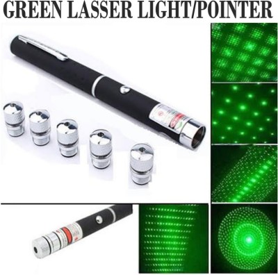 Pick and Nick toy Green Multipurpose Laser Light Disco Pointer Pen Beam for Kids Toy RIDHISID20(650 nm, GREEN)