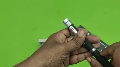TECHEL Laser Pointer pen Powerful Green Blue Red POI2(650 nm, multi)