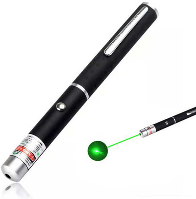 Jeevan jyoti agency Green laser light pointer pen beam with adjustable antena cap 5 disco lights(532 nm, green)