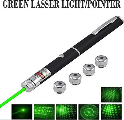Pick and Nick toy Green Multipurpose Laser Light Disco Pointer Pen Beam for Kids Toy RIDHISID18(650 nm, GREEN)