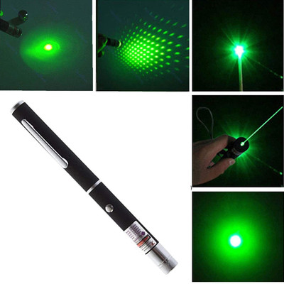 TFG Long Range Laser Presentation Beam Light Green Laser Pointer Disco Pointer Pen(1.5 nm, Green)