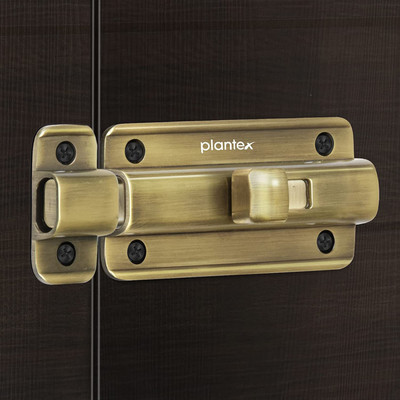 Plantex Push to Close Latch(Brass)