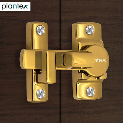 Plantex Push to Close Latch(Brass)