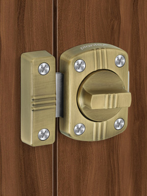 Plantex Push to Close Latch(Brass)