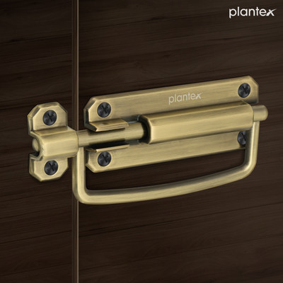 Plantex Push to Close Latch(Brass)