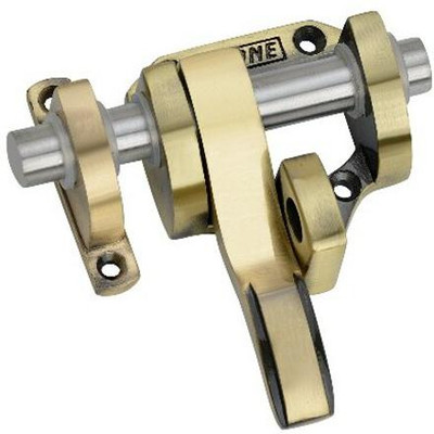 Fithome Latching Draw Hasp Latch(Stainless Steel, White Metal)