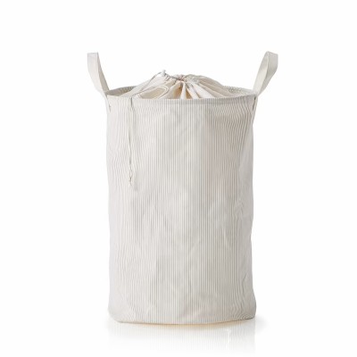 anko 5 L White Laundry Basket(Cotton)