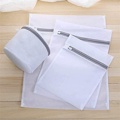 Home Cloud 40 L Grey Laundry Bag(Polyester)