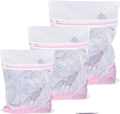 Calldrishe 5 L White Laundry Bag(Polyester)