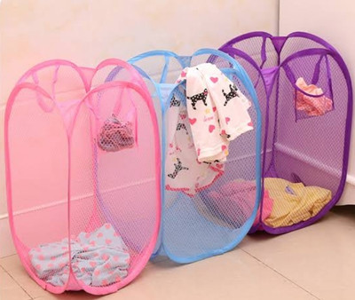 click a deal 456 40 L Multicolor Laundry Bag(Nylon)