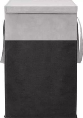 Viskri 75 L Black Laundry Basket(Canvas)