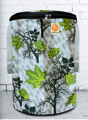 Kanushi Industries 45 L Green Laundry Bag(Polyester)