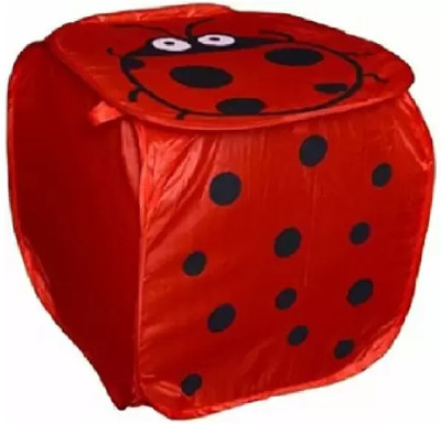 KiaraHome 50 L Red Laundry Basket(Polyester)