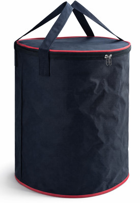 Waji Va 50 L Black Laundry Basket(Non-Woven)