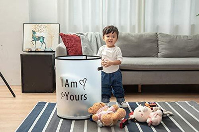 moradiya fresh 2 L White Laundry Basket(Plastic)