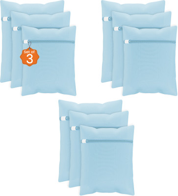 KUBER INDUSTRIES 2 L Blue Laundry Bag(Polyester)