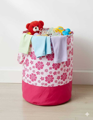 TheTrendyTailor 45 L Pink Laundry Bag(Non Woven)