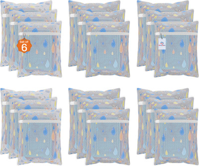 Heart Home 2 L White Laundry Bag(Polyester)