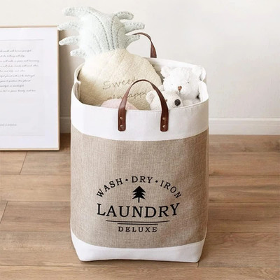 Prugo 15 L Multicolor Laundry Bag(Cotton)
