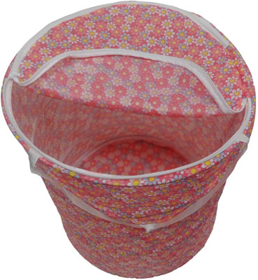 KiaraHome 50 L Red Laundry Basket(Polyester)