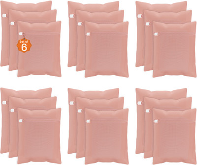 KUBER INDUSTRIES 2 L Peach Laundry Bag(Polyester)