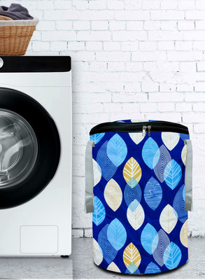 Kanushi Industries 45 L Blue Laundry Bag(Polyester, Plastic)