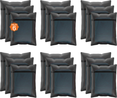 KUBER INDUSTRIES 2 L Black Laundry Bag(Polyester)