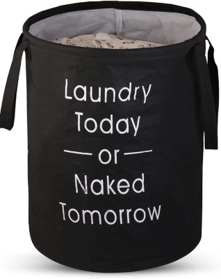 SUKRITI TRADING COMPANY 45 L Black Laundry Bag(Non-Woven)