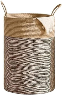 Bylal 45 L Multicolor Laundry Stool/Storage(Cotton)