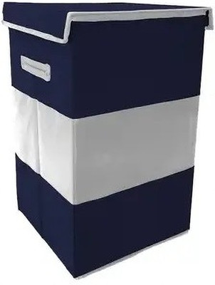 galaxysolution 68 L Light Blue Laundry Basket(Non-Woven)