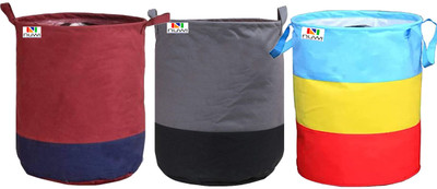 nuwi 45 L Multicolor Laundry Bag(Non Woven)