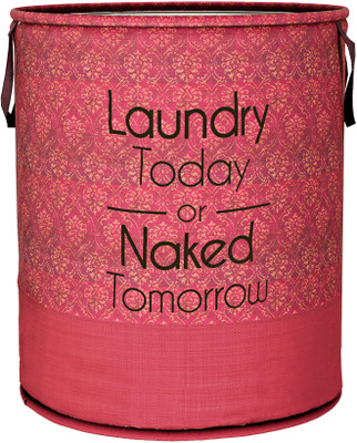 KUBER INDUSTRIES 45 L Maroon Laundry Bag(Non-Woven)