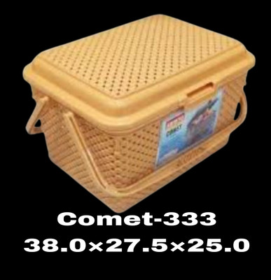 Aristo 10 L Multicolor Laundry Basket(Plastic)