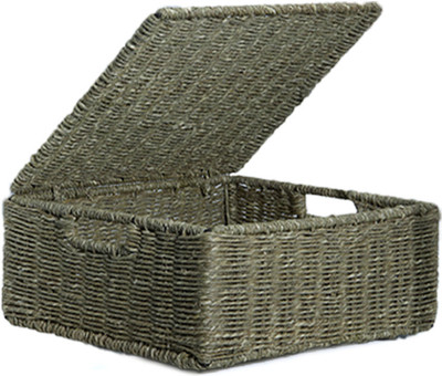 ArtKart 3 L Multicolor Laundry Basket(Jute)