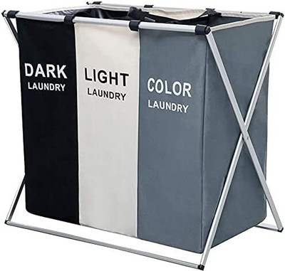 EBOFAB 135 L Multicolor Laundry Basket(Polyester)